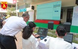 Giáo viên, học sinh hào hứng tham gia cuộc thi 